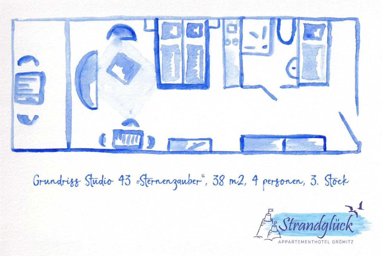 Studio 43 "Sternenzauber" Appartement Grömitz Buitenkant foto